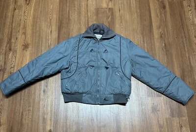 Casaco de inverno vintage Ski Doo Bombardier snowmobile cinza tamanho pequeno - Imagem 1 de 4
