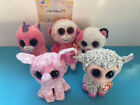 Ty Beanie Boo Lot of 5 (Ruby, Dixie, Muffin, Ellie, and Magic)