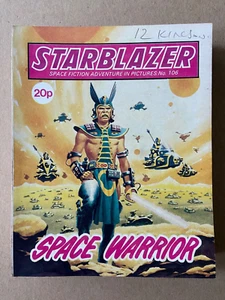 Starblazer Comic Space Fiction Adventure #106 1983 Space Warrior 856f - Imagen 1 de 2