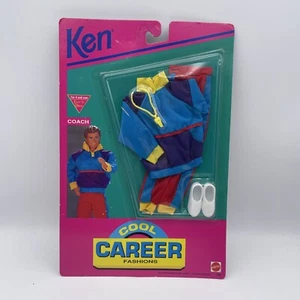 NEW In Package - KEN COOL CAREER 1992 COACH Barbie- Sealed NRFP - Picture 1 of 8