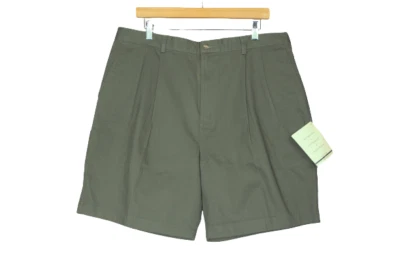 NUEVO Pantalones Cortos Para Hombre Review By Baxter Chino Caqui Talla 38 Verde Foto 1 de 3