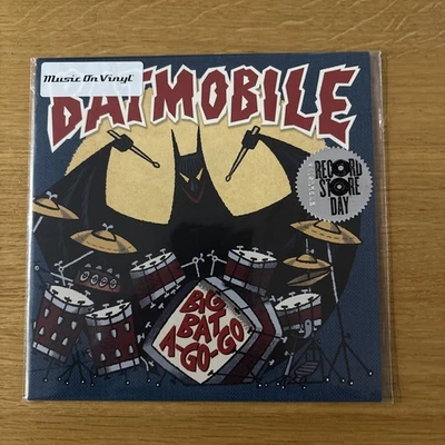 Batmobile – Big Bat A Go-Go (7”, 2020) Limited Edition, Numbered, Yellow - Image 1 of 4