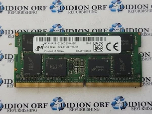 MICRON 8 GB DDR4 LAPTOP RAM PC4-2133P 2Rx8 MTA18ASF1G72HZ-2G1A1ZK, SKU 18687 - Picture 1 of 1