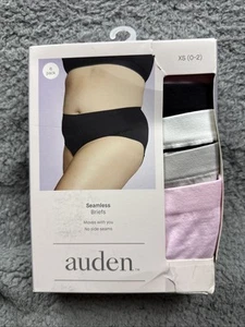 Damen 6er Pack nahtlose Slips Auden verschiedene Farben XS (0-2) - Bild 1 von 3