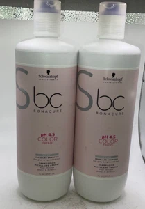 (2) Schwarzkopf BC Bonacure Silver Micellar Shampoo, 33.8 fl oz (Exp 8/21) - Picture 1 of 1