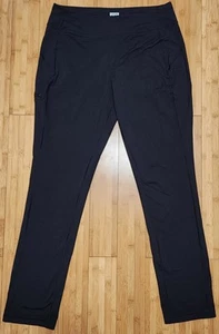 Duluth Trading Company Damen Gr. L x 33 NoGA klassisches schmales Bein Hose schwarz Yoga - Bild 1 von 9