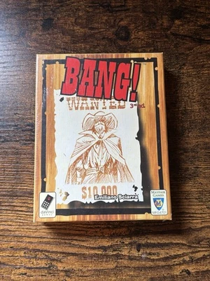 Bang! 狂野西部纸牌游戏第 3 版全新未拆封梅费尔游戏达芬奇游戏 — 第 1/4 张图片