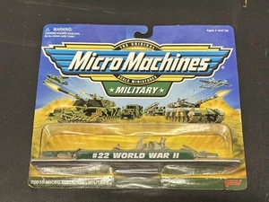Vintage Micro Machines Military #22 WWII Set Galoob 1998 B-24D Sturmtiger Me262 - Picture 1 of 14