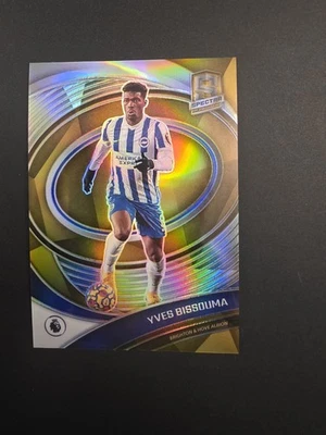 2021-22 Chronicles Spectra Premier Yves Bissouma GOLD Prizm # 03/10 #250 - Image 1 of 4