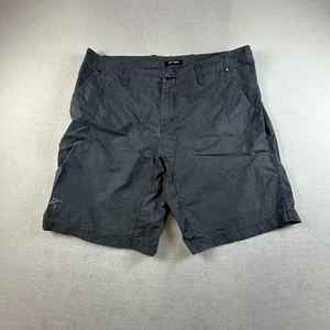 Arc'teryx Shorts Mens 36 Gray Casual Hiking Outdoor Athletic Nylon Blend Logo - Picture 1 of 12