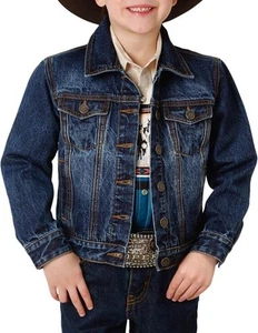 Roper Western Jacket Boys Unlined Denim XL Blue 03-397-0670-7000 BU - Picture 1 of 1
