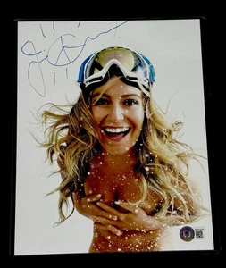 Jamie Anderson Signed 8X10 Photo Olympic Gold Snowboarder Beckett Certified - Picture 1 of 1