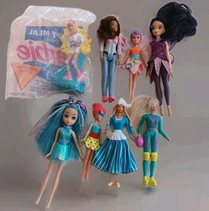 Mini 4.5" - 5" Barbie Dolls Brushable Hair~ Tinkerbell Friend Disney Mattel - Picture 1 of 10