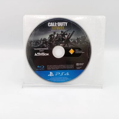 Call of Duty WW2 II PS4 PlayStation 4 Activision Japanese Disk Only - Image 1 of 2