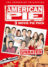 American Pie : 3 Movie Pie Pack (DVD, 2005, Set de 3 disques, non évalué/grand écran)