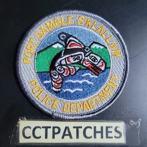 PORT GAMBLE S'KLALLAM, WASHINGTON POLICE SHOULDER PATCH WA - Picture 1 of 2