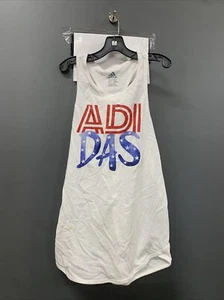 Kids Adidas RED WHITE BLUE Tank Top. Size Large - Picture 1 of 3