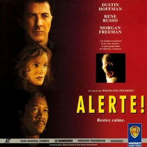 ALERTE ! WS VF PAL LASERDISC Dustin Hoffman, Rene Russo, Morgan Freeman - Picture 1 of 1