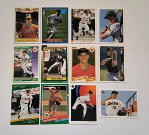 Orioles Lot Rookie Card Rc 1990 Topps Ben McDonald 774 1989 Topps Brady Anderson - Picture 1 of 12
