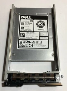 Dell 200GB 6Gbps SATA SSD Toshiba Model: THNSF8200CCSE DP/N: X1RMG *U-100 Hours* - Picture 1 of 2