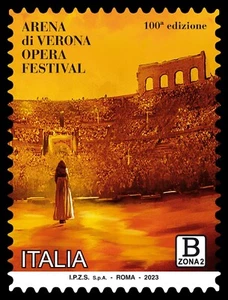 REPUBBLICA 2023 - 100º edizione dell'arena di Verona opera festival (MNH**) - Picture 1 of 1