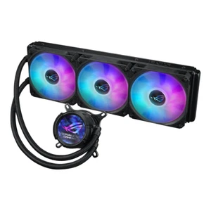 ASUS ROG Strix LC III ARGB LCD All-in-One Flüssig-CPU-Wasserkühlung schwarz - Bild 1 von 12
