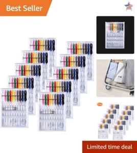 10 Boxes of Pre Threaded Needle Sewing Kits - Perfect for Travel or Daily Use - Picture 1 of 7