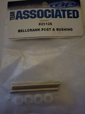 Team Associated Bellcrank Post & Bushing #25126 new old stock 2pcs  - Image 1 of 2