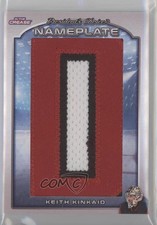 2022-23 President's Choice In the Crease Nameplate /7 Keith Kinkaid #NP-22