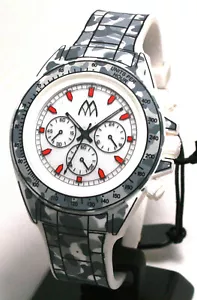 DIGITONA BY MARCO MAVILLA, 42MM, MOVIMENTO LED, CAMUFFAMENTO BIANCO, DESIGN UNICO! - Foto 1 di 5