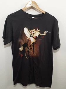 Shirt.woot mens shirt Cartoon graphic Black Cotton Sz M - Picture 1 of 7