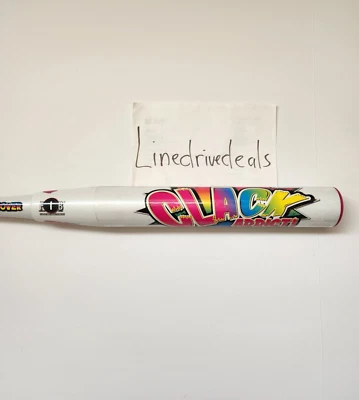 NUEVO 2021 Monsta WHITE Clack Addict TORCH M2 mango rígido 25 oz. Bate de softbol ASA Foto 1 de 4