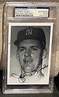 Johnny Kucks Signed Autographed 3x5 Photograph Baseball PSA DNA Yankees