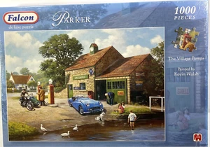 Rompecabezas Falcon The Village Pumps 1000 piezas Kevin Walsh Jumbo Parker NUEVO - Imagen 1 de 10