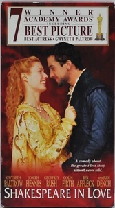 Shakespeare in Love - VHS - Gwyneth Paltrow - Joseph Fiennes - Picture 1 of 3
