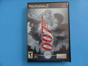 PS2 007 TODO O NADA ARTE DE PORTADA ORIGINAL Y ESTUCHE BLOCKBUSTER -SIN JUEGO- - Imagen 1 de 5