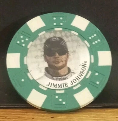 2009 Wheels Main Event Poker Chips Jimmie Johnson  - Image 1 of 2