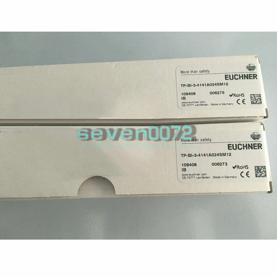 1PCS NEW EUCHNER Safety Switch TP-BI-3-4141A024SM12 - Image 1 of 1