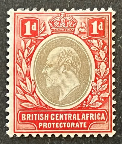 Travelstamps: British Central Africa Stamps Scott #60 - 1903 KGEVII Mint MOGH Cover