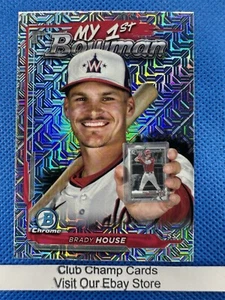 2024 M1B-39 Brady House Bowman Chrome Mega Mojo My 1st Bowman Nationals - Bild 1 von 2
