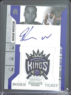 2010-11 Playoff Contenders Autograph #131 Hassan Whiteside - Image 1 of 2