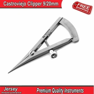 Surgical Castroviejo 9/20mm Ophthalmic Caliper Surgical Measuring Instruments CE - Picture 1 of 4