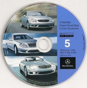 2000 2001 2002 2003 2004 CLK55 CLK500 CLK430 CLK320 Navigation CD Cover Midwest  - Picture 1 of 2