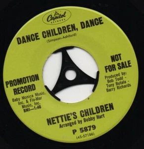 NETTIE'S CHILDREN dance children dance*paint the little girl blue 1967 US PROMO - Picture 1 of 2
