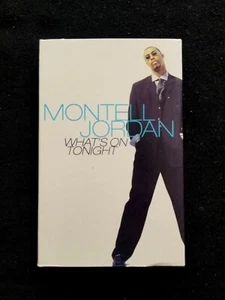 MONTELL JORDAN - What's On Tonight / Superlover Man (Cassette Single R&B Hiphop) - Picture 1 of 5
