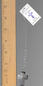 #15 WOODSTOCK CHIMES RAINBOW MAKERS CRYSTAL CROSS RADIANCE SUNCATCHER - Picture 1 of 2