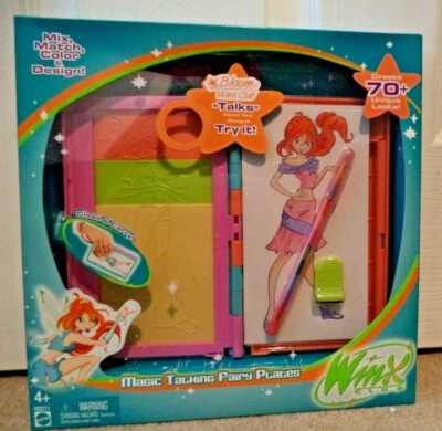 Winx Club Magic Talking Fairy Plates Playset 70+ LOOKS EXCLUSIVOS *NOVO* - Imagem 1 de 4
