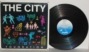 THE CITY Foundation LP 1986 Chrysalis Vinyl Plays Well Alternative BFV41559 - Imagen 1 de 4