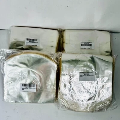 Round 500 PCS 6" x 6" Odorless PVC Clear  Bags for Soaps, Bottles, Bath Bombs x4 - Image 1 of 4