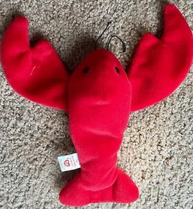 Ty beanie babies Pinchers Lobster Stuffed Animal Decoration  - Picture 1 of 1